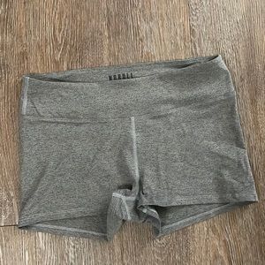 Nobull training shorts. Heather gray